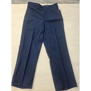 DSCP US Military Mens Blue Dress Trousers 38L A Wool Blend SPM1C1-10-D-1078 EUC